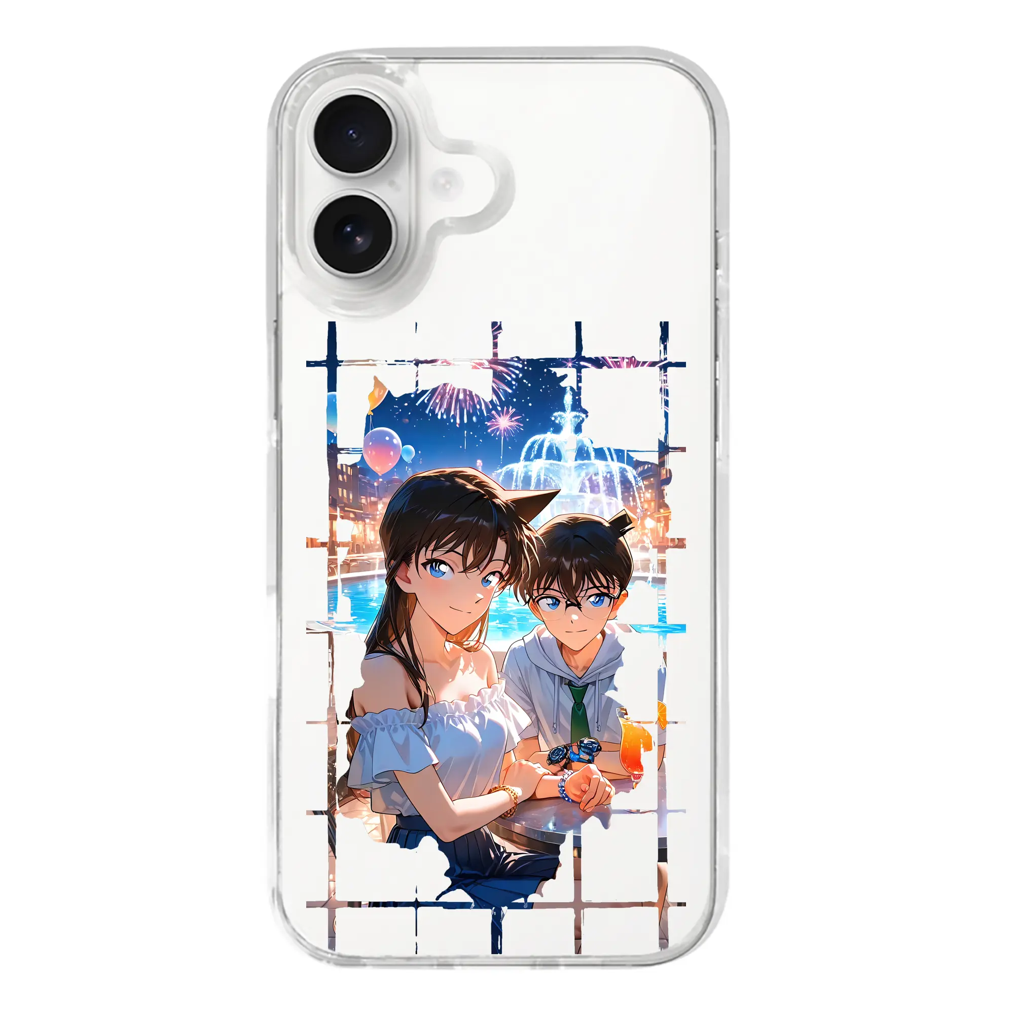 名探偵コナン グッズ 江戸川 コナン - iPhone 17シリーズ 透明スマホケース – 薄型・耐衝撃・精密フィット保護カバー